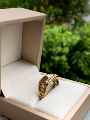 Anillo cubano placa alta gama
