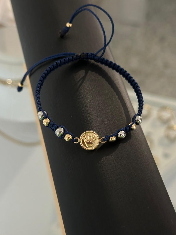 Pulsera corona acero